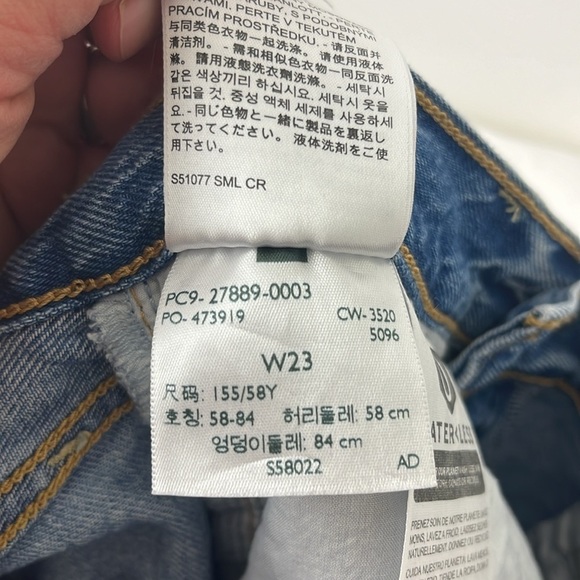 Levis Ribcage Button-Fly Denim Skirt - Picture 9 of 9